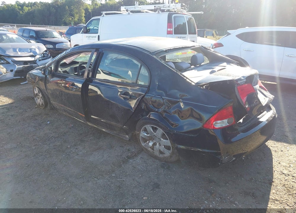 2009 HONDA CIVIC VIN: 2HGFA165X9H365697