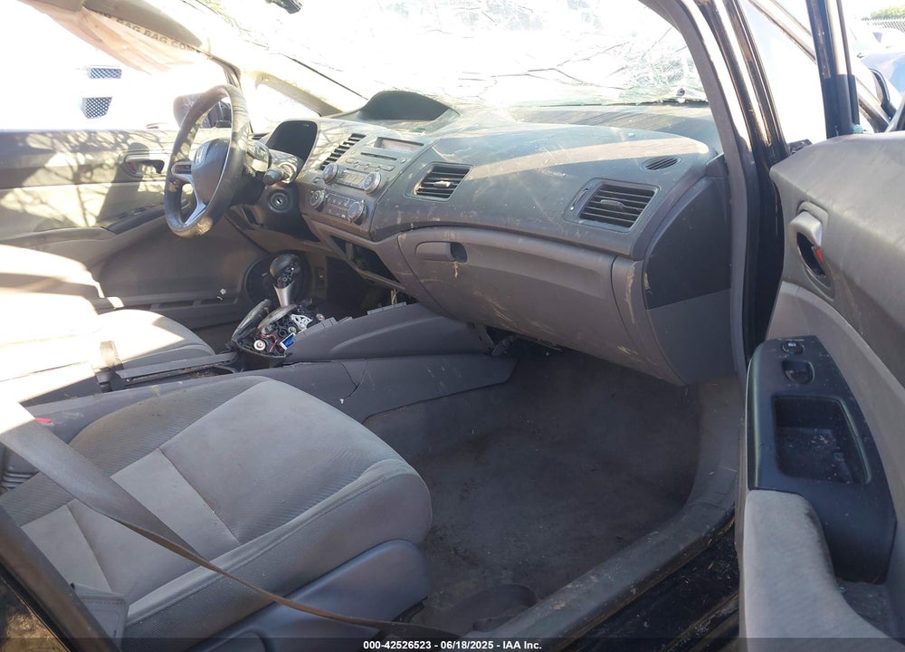 2009 HONDA CIVIC VIN: 2HGFA165X9H365697