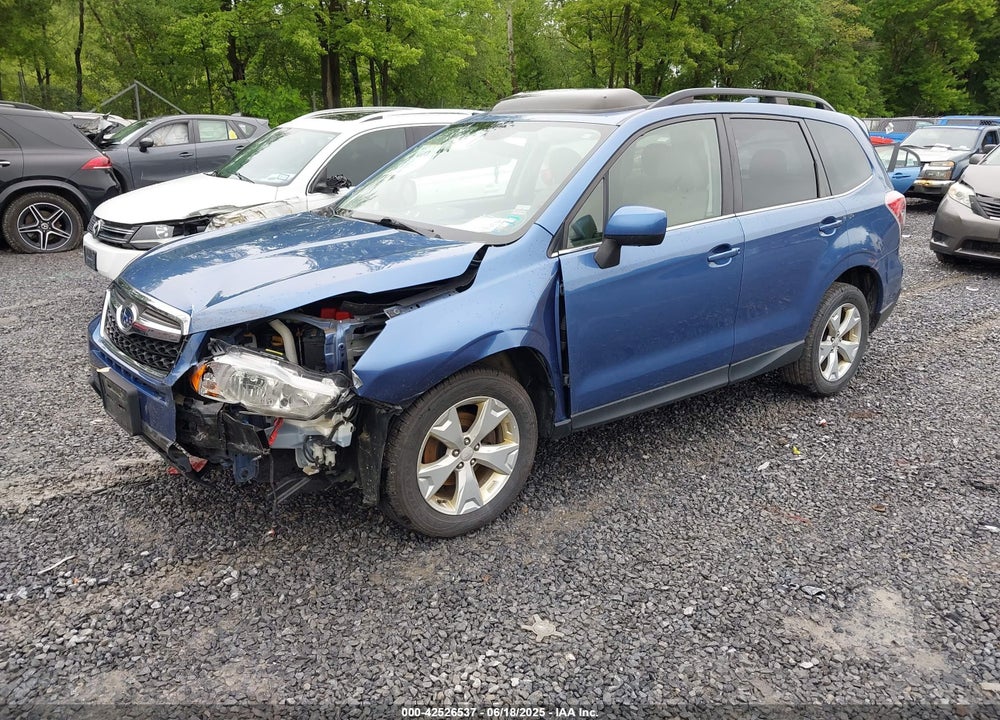 2016 SUBARU FORESTER VIN: JF2SJARC1GH548904