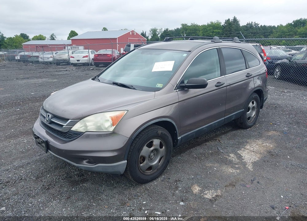 2010 HONDA CR-V LX VIN: 5J6RE4H35AL097821