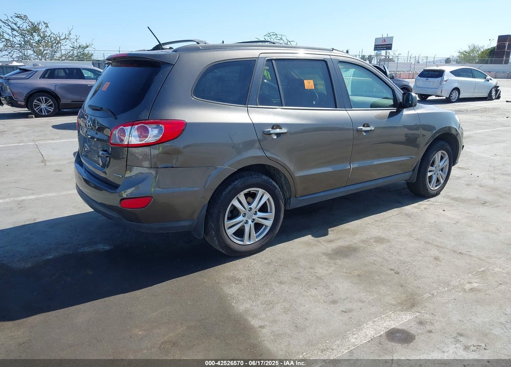 2012 HYUNDAI SANTA FE LIMITED V6 VIN: 5XYZK4AG3CG126162