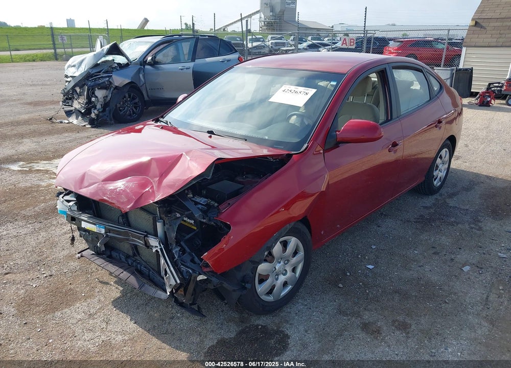 2007 HYUNDAI ELANTRA VIN: KMHDU46D27U132652