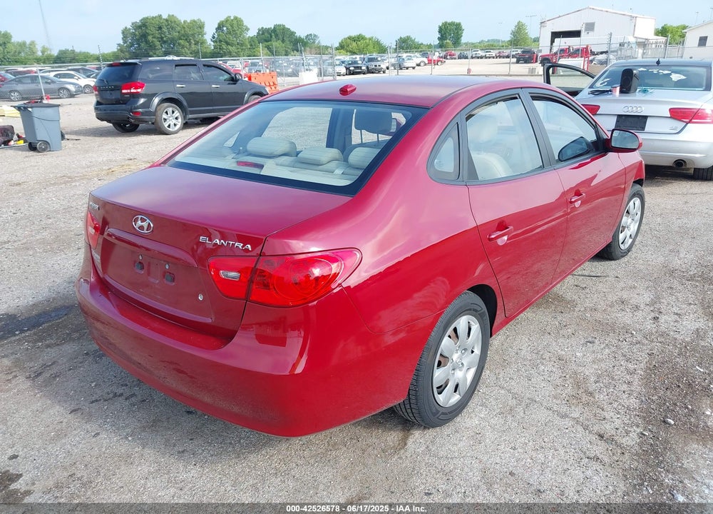 2007 HYUNDAI ELANTRA VIN: KMHDU46D27U132652