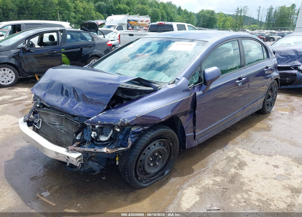2010 HONDA CIVIC VIN: 2HGFA1F55AH539552