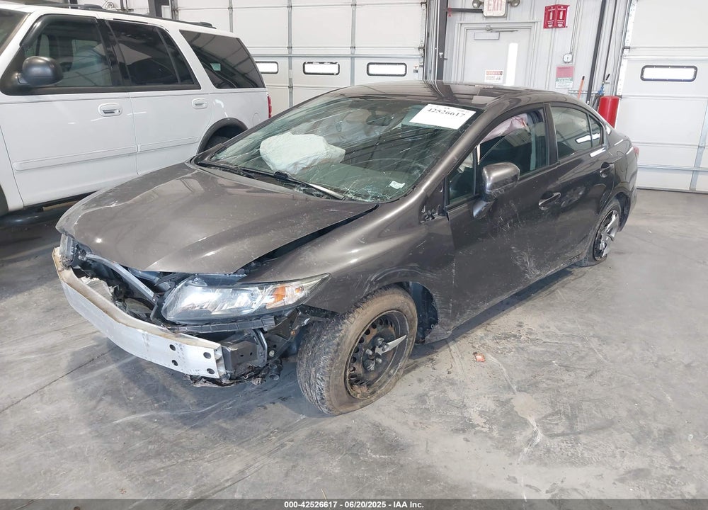 2015 HONDA CIVIC LX VIN: 19XFB2F56FE080505