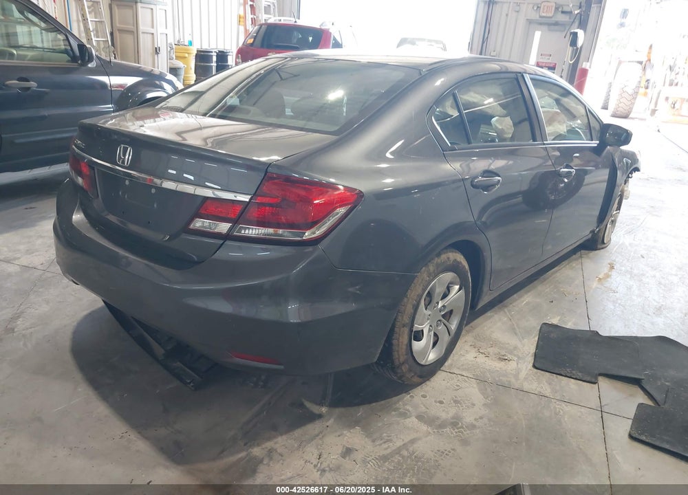2015 HONDA CIVIC LX VIN: 19XFB2F56FE080505