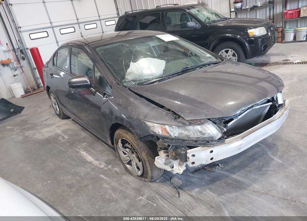 2015 HONDA CIVIC LX VIN: 19XFB2F56FE080505