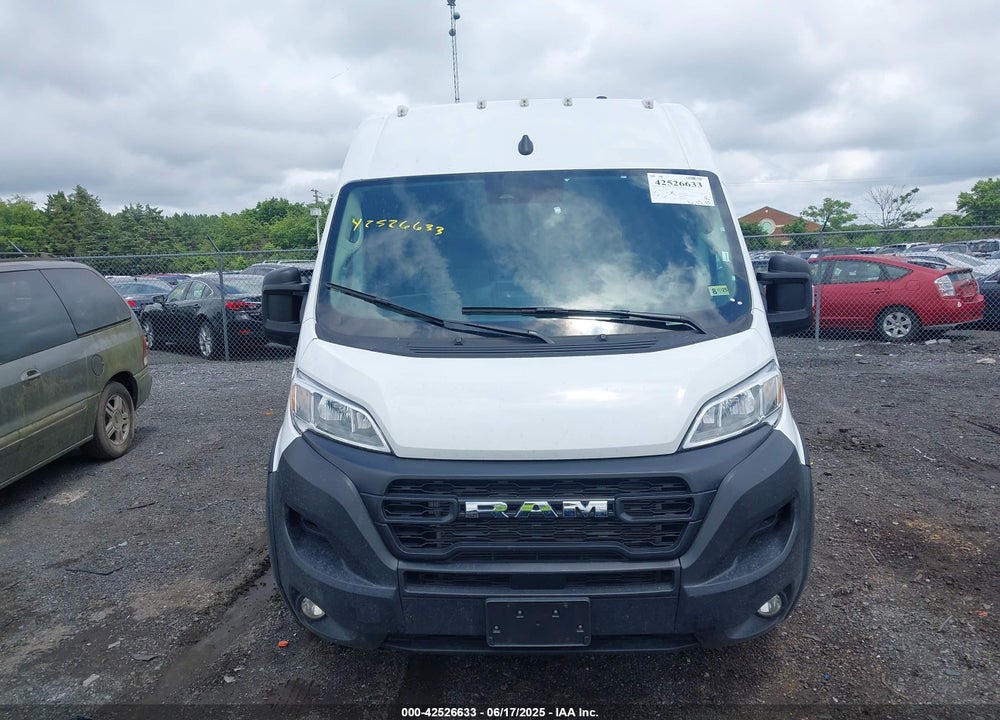 2024 RAM PROMASTER 2500 TRADESMAN HIGH ROOF 159 WB W/PASS SEAT VIN: 3C6LRVDG4RE150700