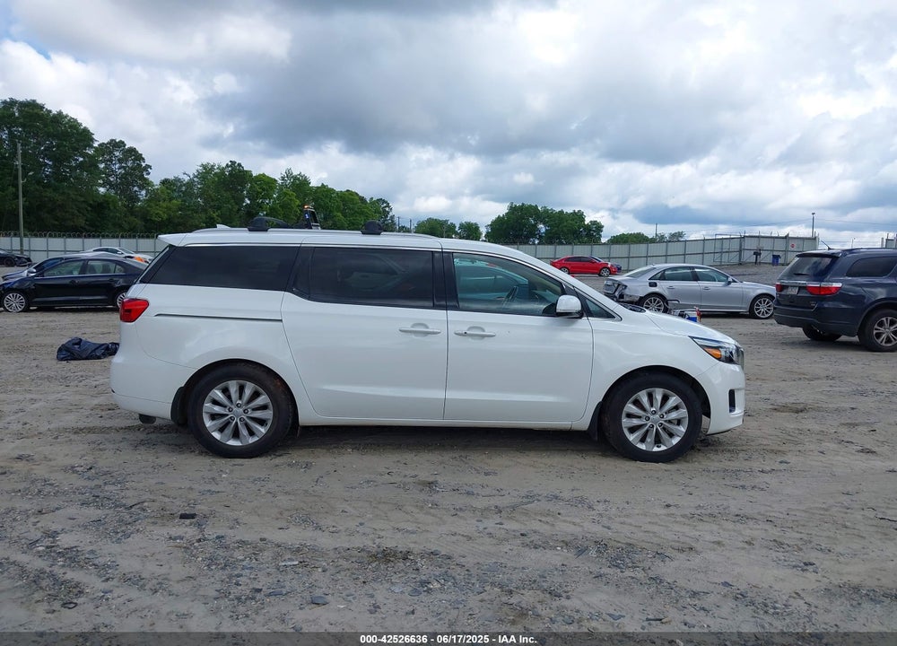 2017 KIA SEDONA EX VIN: KNDMC5C12H6260886