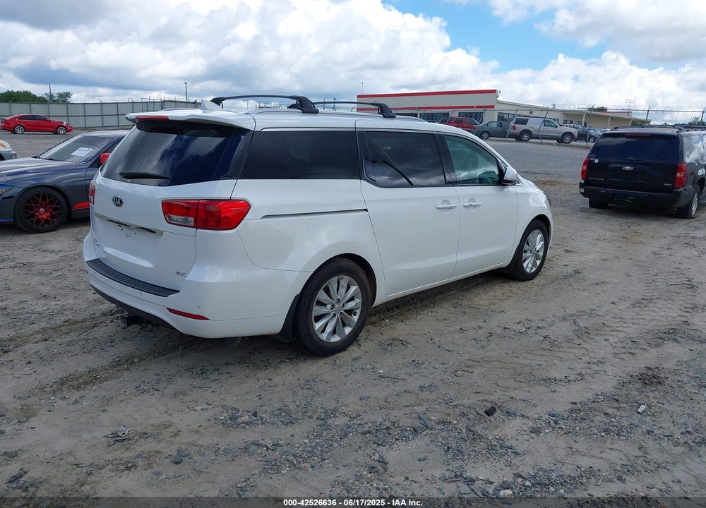 2017 KIA SEDONA EX VIN: KNDMC5C12H6260886