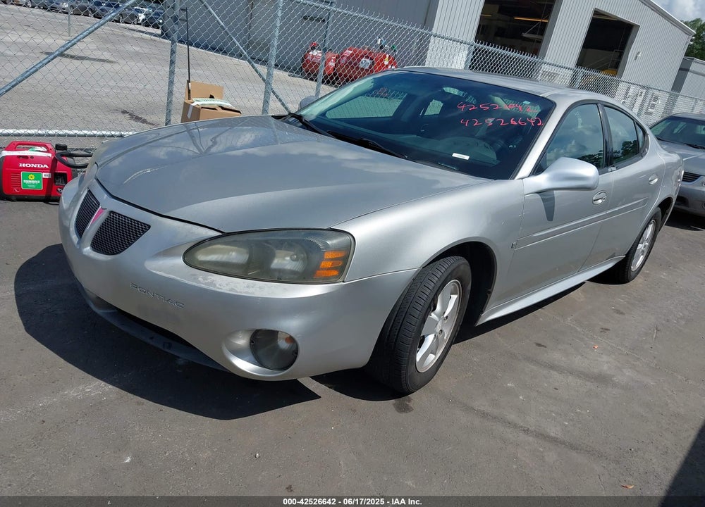 2008 PONTIAC GRAND PRIX VIN: 2G2WP552681119298