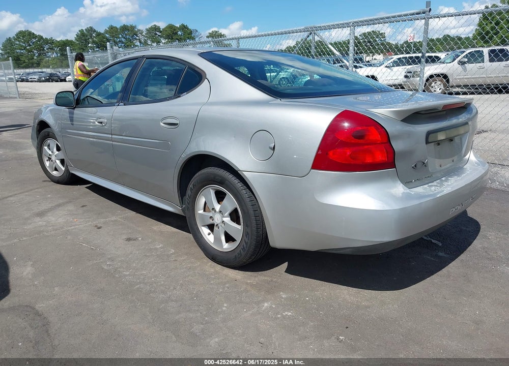 2008 PONTIAC GRAND PRIX VIN: 2G2WP552681119298
