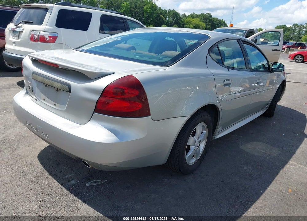 2008 PONTIAC GRAND PRIX VIN: 2G2WP552681119298