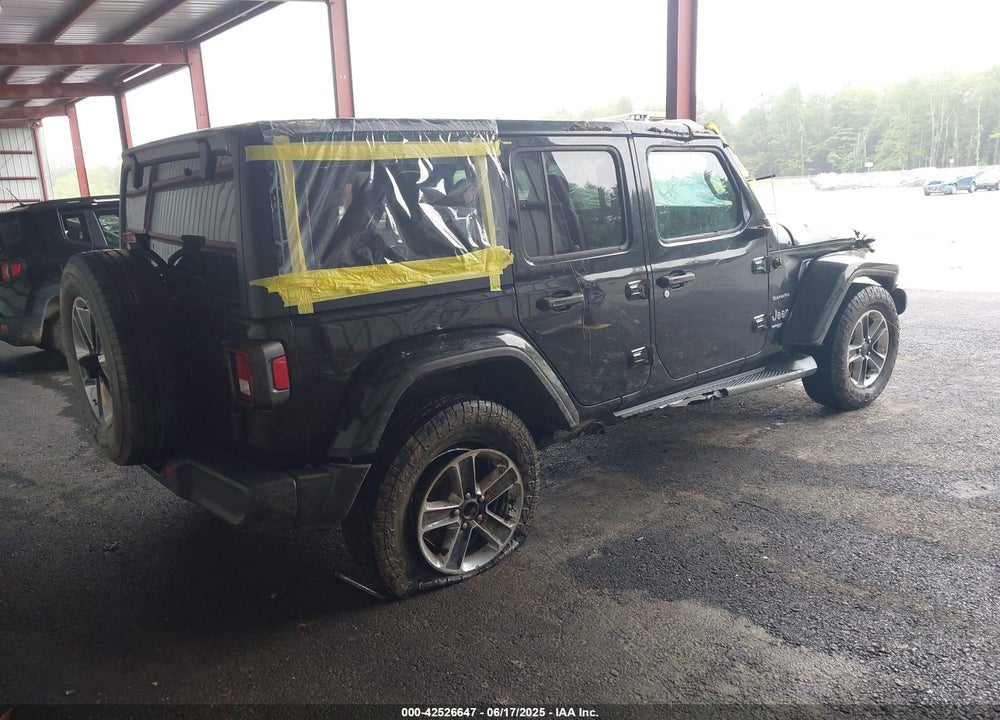 2019 JEEP WRANGLER UNLIMITED SAHARA 4X4 VIN: 1C4HJXEG5KW515140