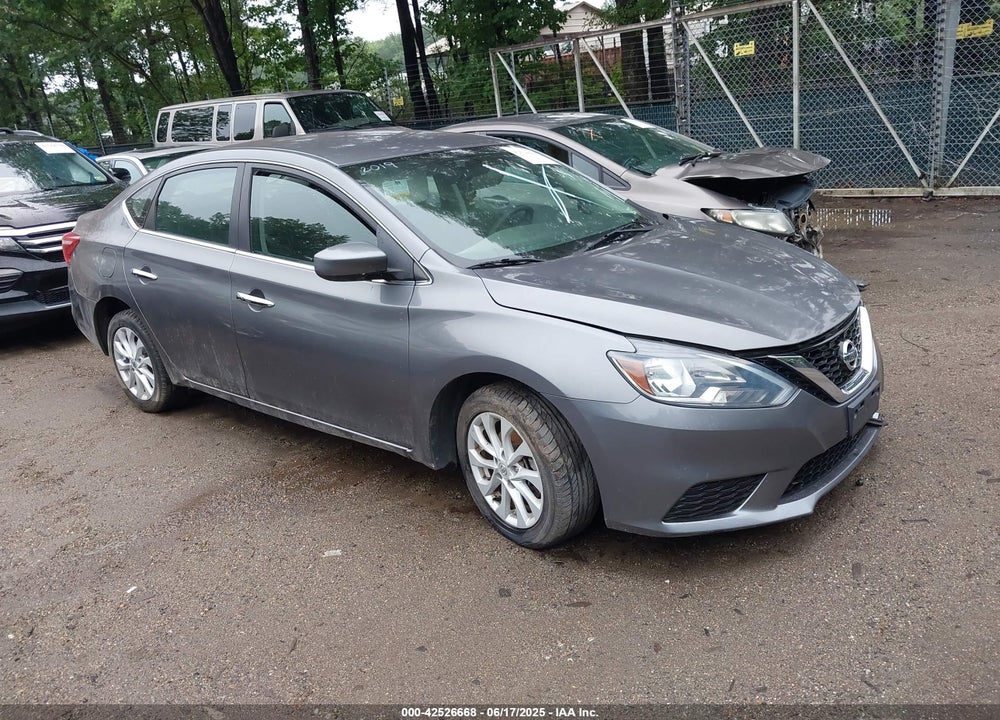 2019 NISSAN SENTRA SV VIN: 3N1AB7APXKY363355