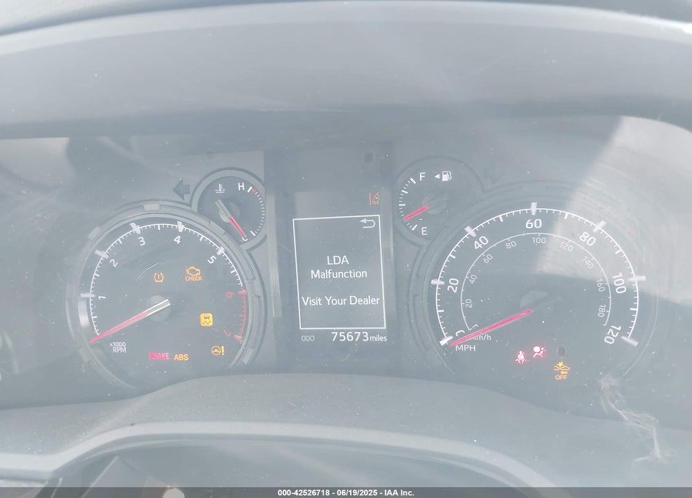 2020 TOYOTA 4RUNNER VIN: JTEZU5JR6L5224902