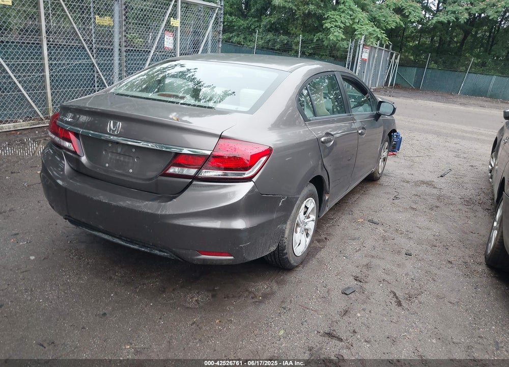 2014 HONDA CIVIC LX VIN: 2HGFB2F50EH509609