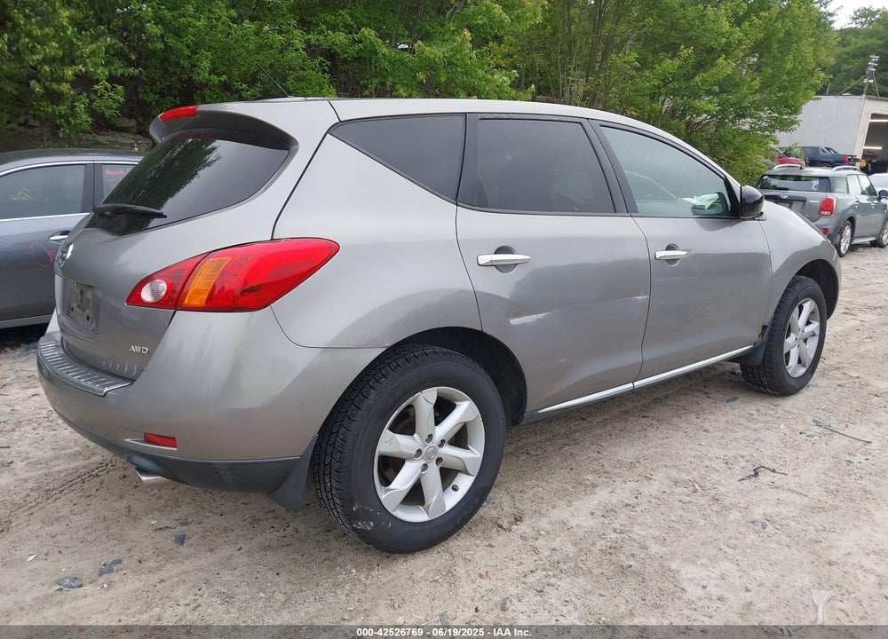 2010 NISSAN MURANO VIN: JN8AZ1MW2AW106077