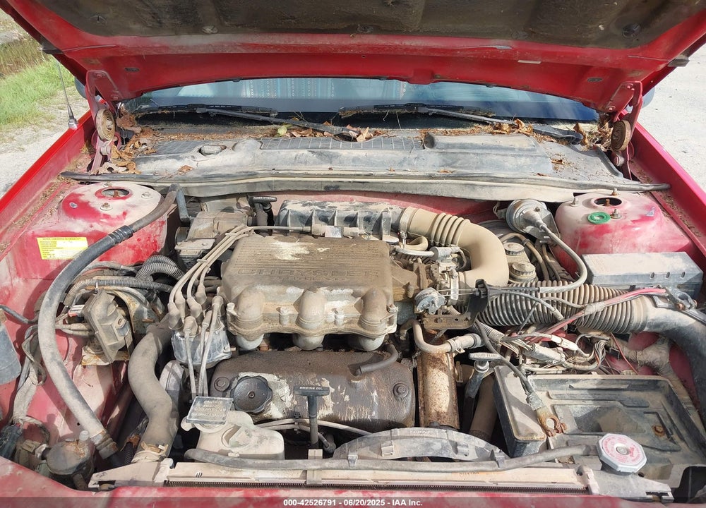 1993 CHRYSLER LEBARON VIN: 1C3XU4533PF668528