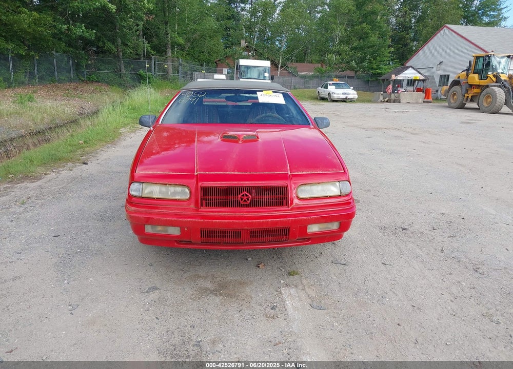 1993 CHRYSLER LEBARON VIN: 1C3XU4533PF668528