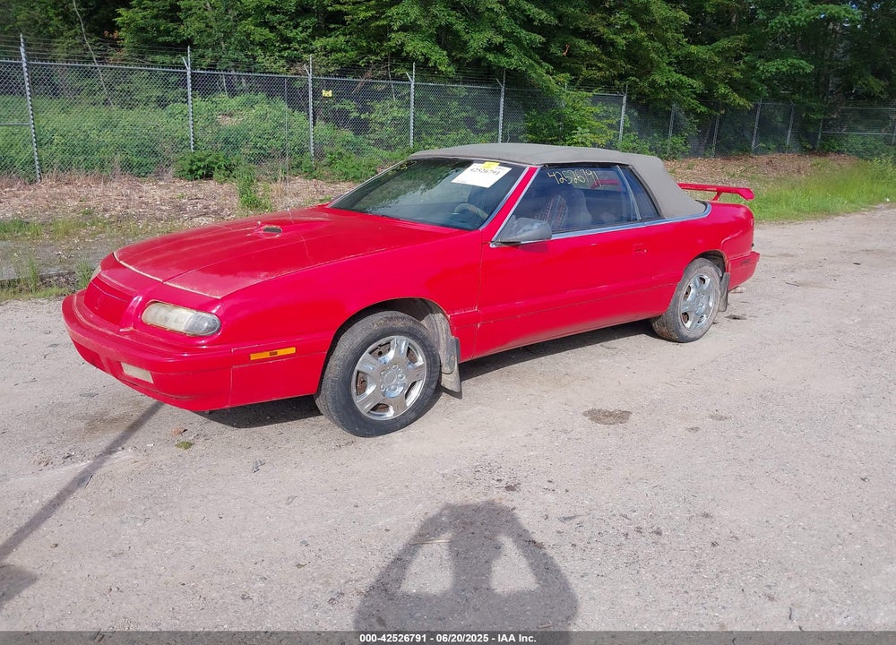 1993 CHRYSLER LEBARON VIN: 1C3XU4533PF668528