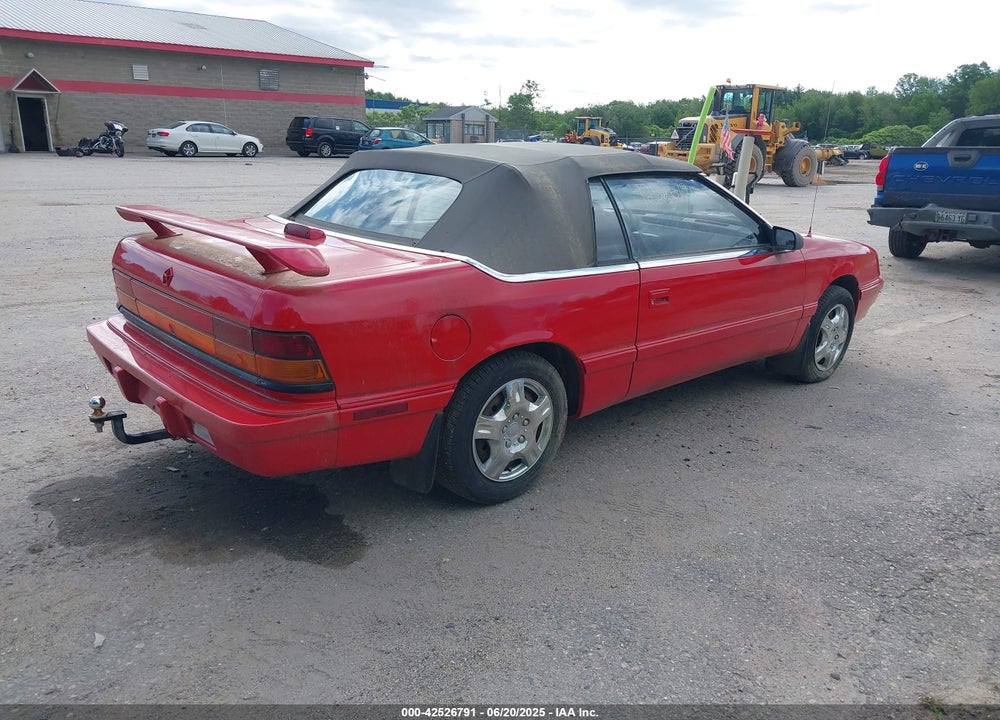 1993 CHRYSLER LEBARON VIN: 1C3XU4533PF668528