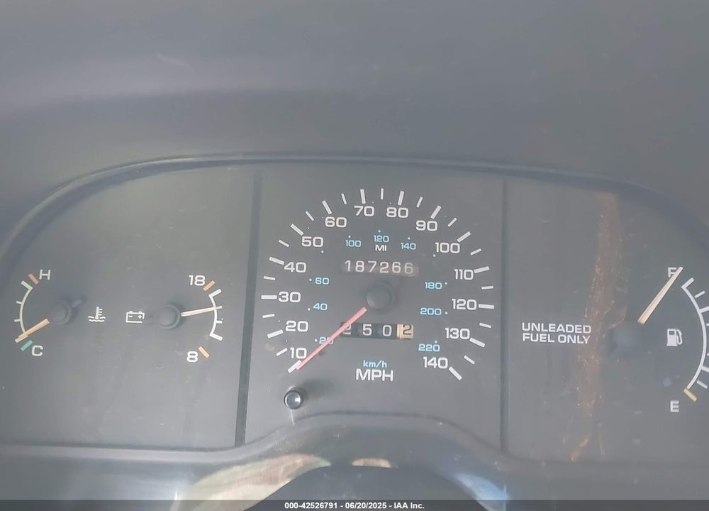 1993 CHRYSLER LEBARON VIN: 1C3XU4533PF668528