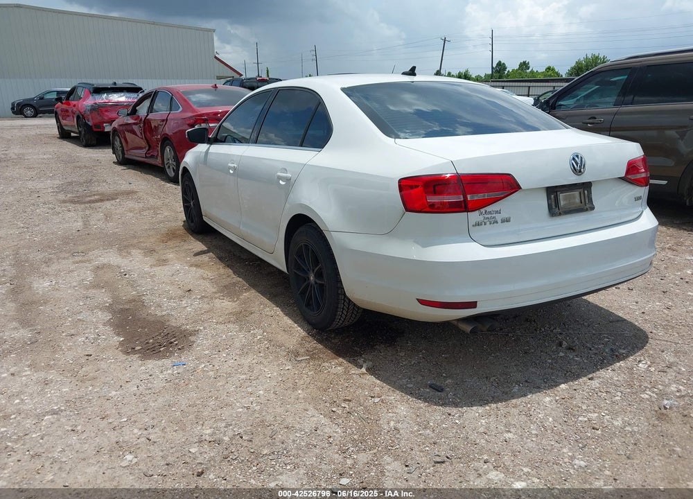 2015 VOLKSWAGEN JETTA VIN: 3VWLA7AJ9FM247627