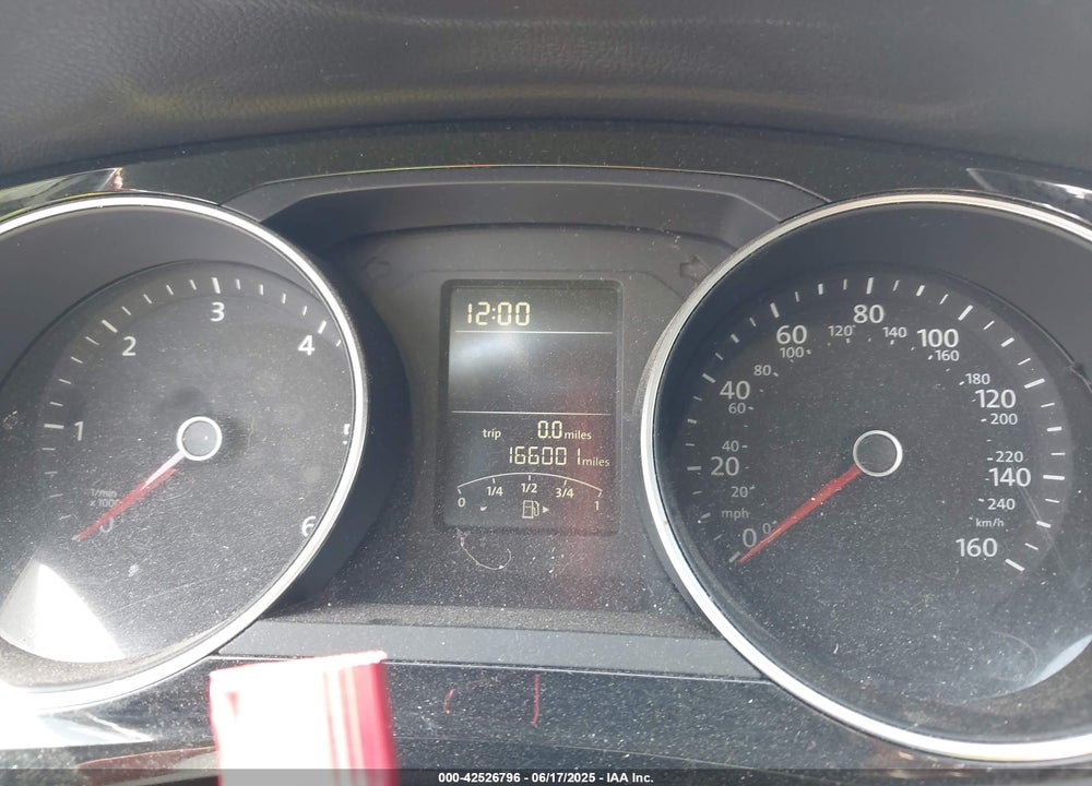 2015 VOLKSWAGEN JETTA VIN: 3VWLA7AJ9FM247627