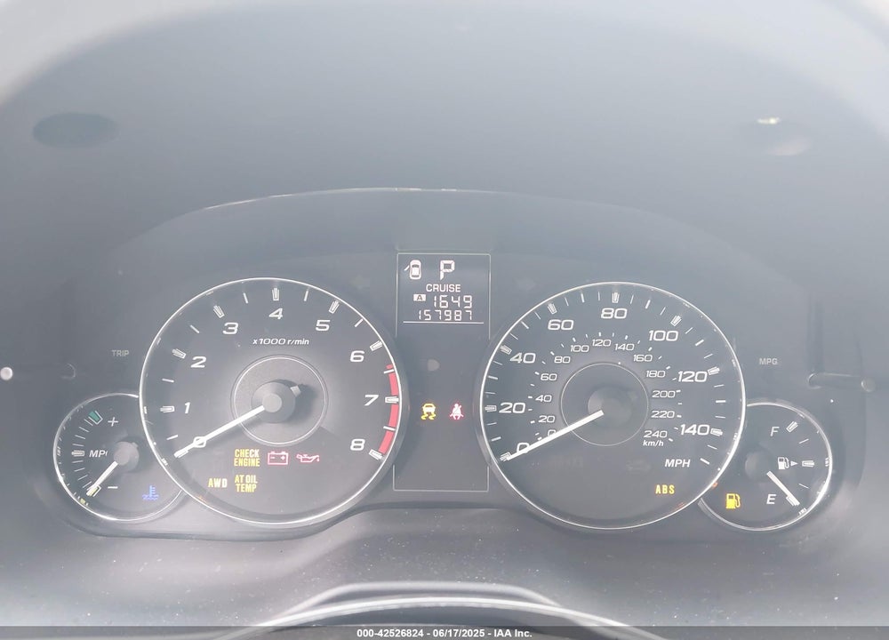 2012 SUBARU OUTBACK 2.5I LIMITED VIN: 4S4BRBJCXC3205407