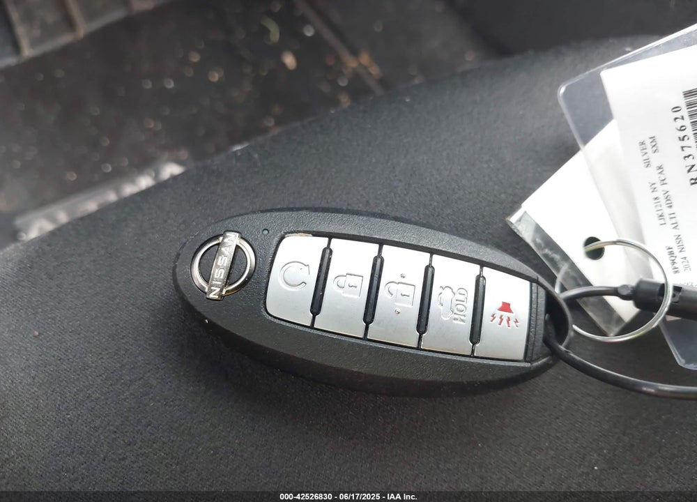 2024 NISSAN ALTIMA SV FWD VIN: 1N4BL4DV2RN375620
