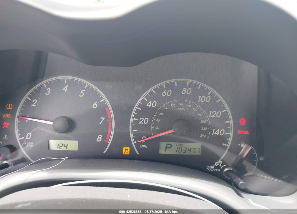2009 TOYOTA COROLLA VIN: JTDBL40E69J049522