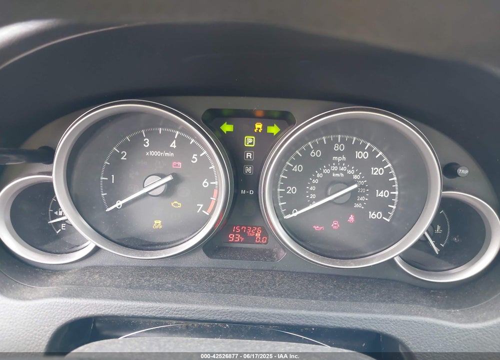 2012 MAZDA 6 VIN: 1YVHZ8BH5C5M29906