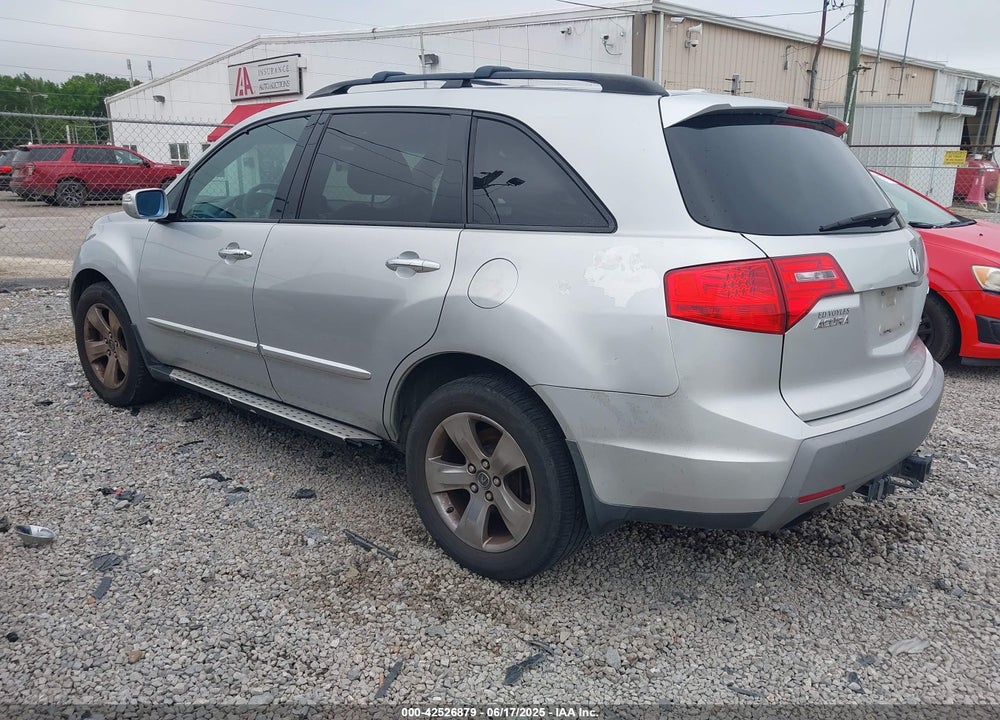 2007 ACURA MDX SPORT PACKAGE VIN: 2HNYD28887H500159
