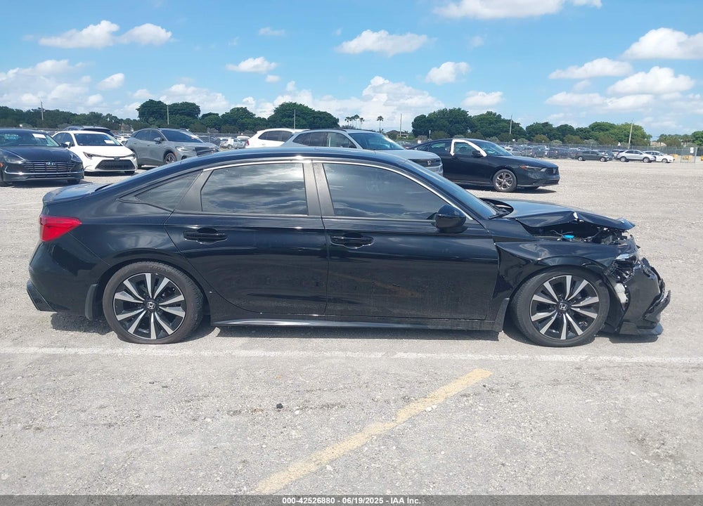 2022 HONDA CIVIC VIN: JHMFE1F76NX007392