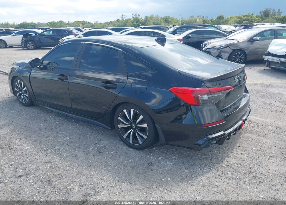 2022 HONDA CIVIC VIN: JHMFE1F76NX007392