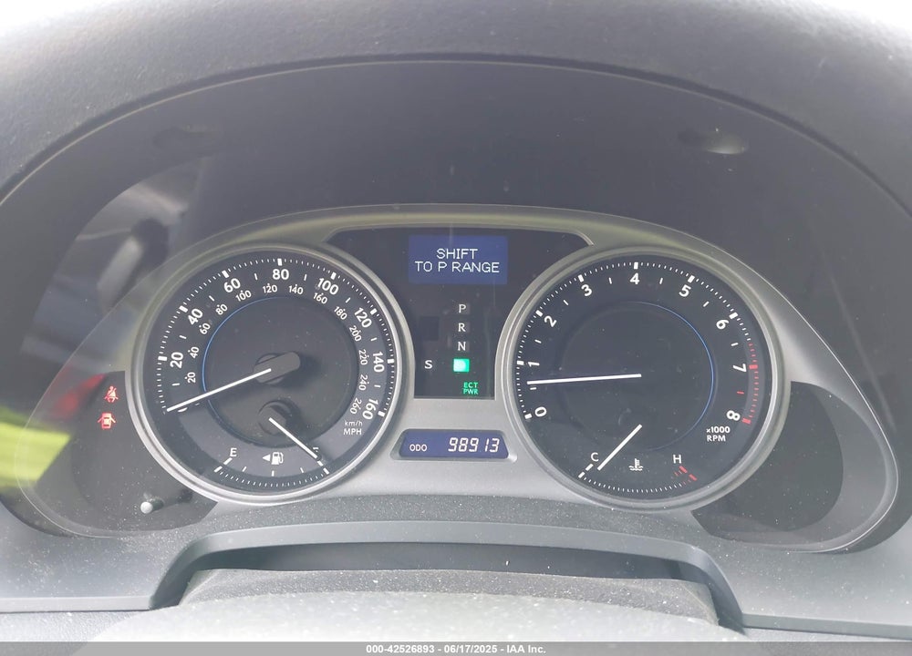 2007 LEXUS IS350 VIN: JTHBE262X75015874