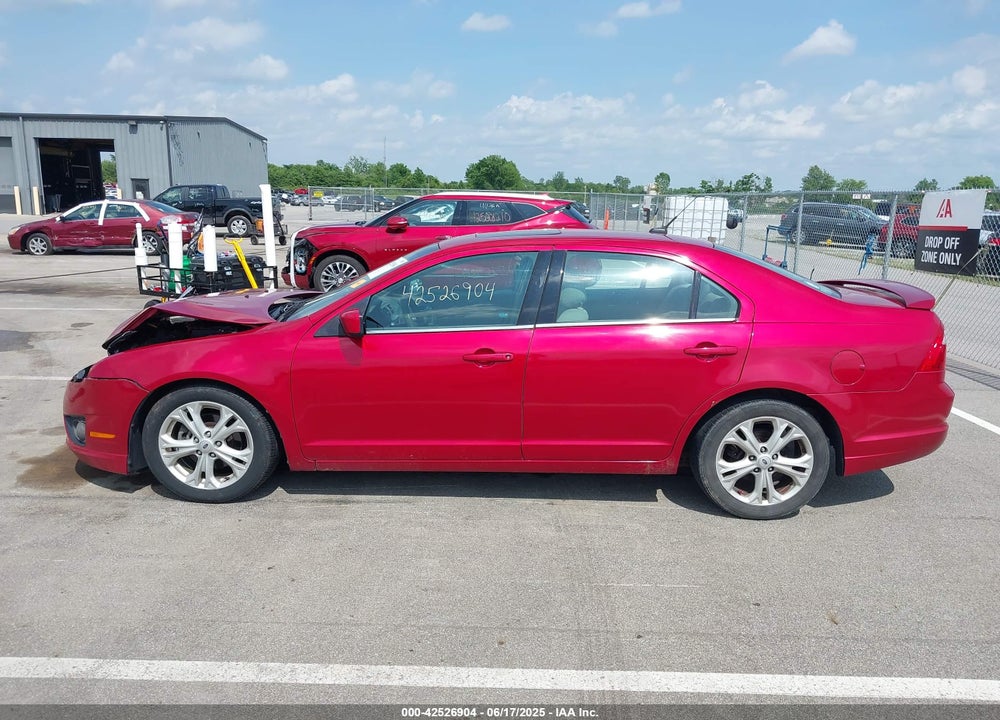 2012 FORD FUSION VIN: 3FAHP0HA0CR410383