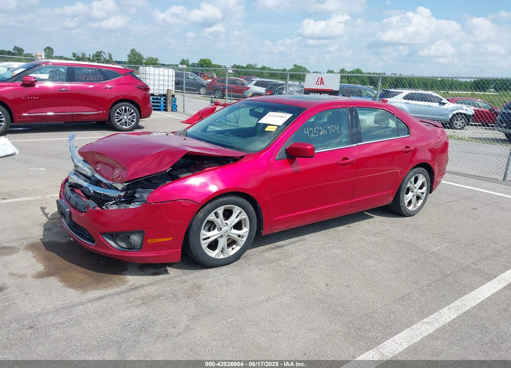 2012 FORD FUSION VIN: 3FAHP0HA0CR410383