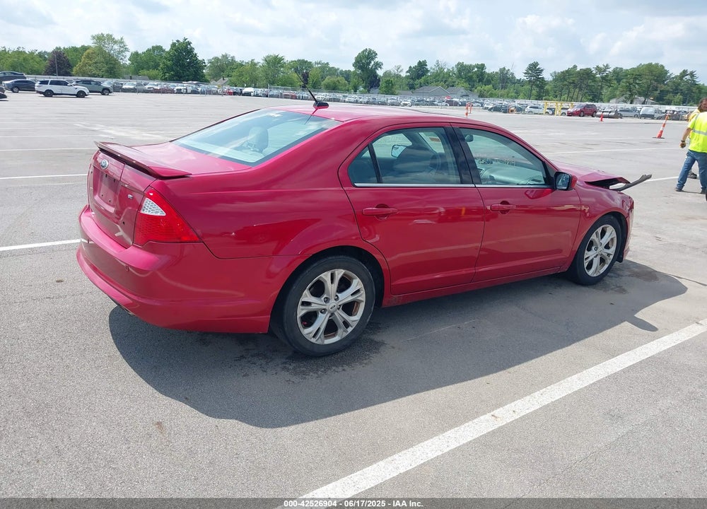 2012 FORD FUSION VIN: 3FAHP0HA0CR410383