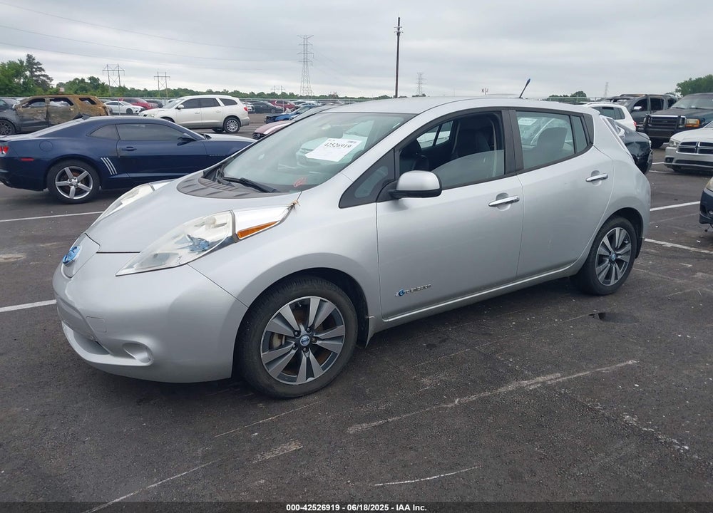 2013 NISSAN LEAF SL VIN: 1N4AZ0CP3DC404827