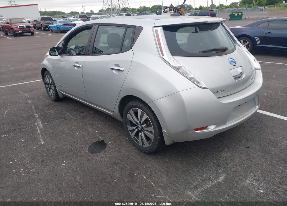 2013 NISSAN LEAF SL VIN: 1N4AZ0CP3DC404827