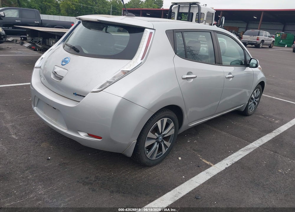2013 NISSAN LEAF SL VIN: 1N4AZ0CP3DC404827