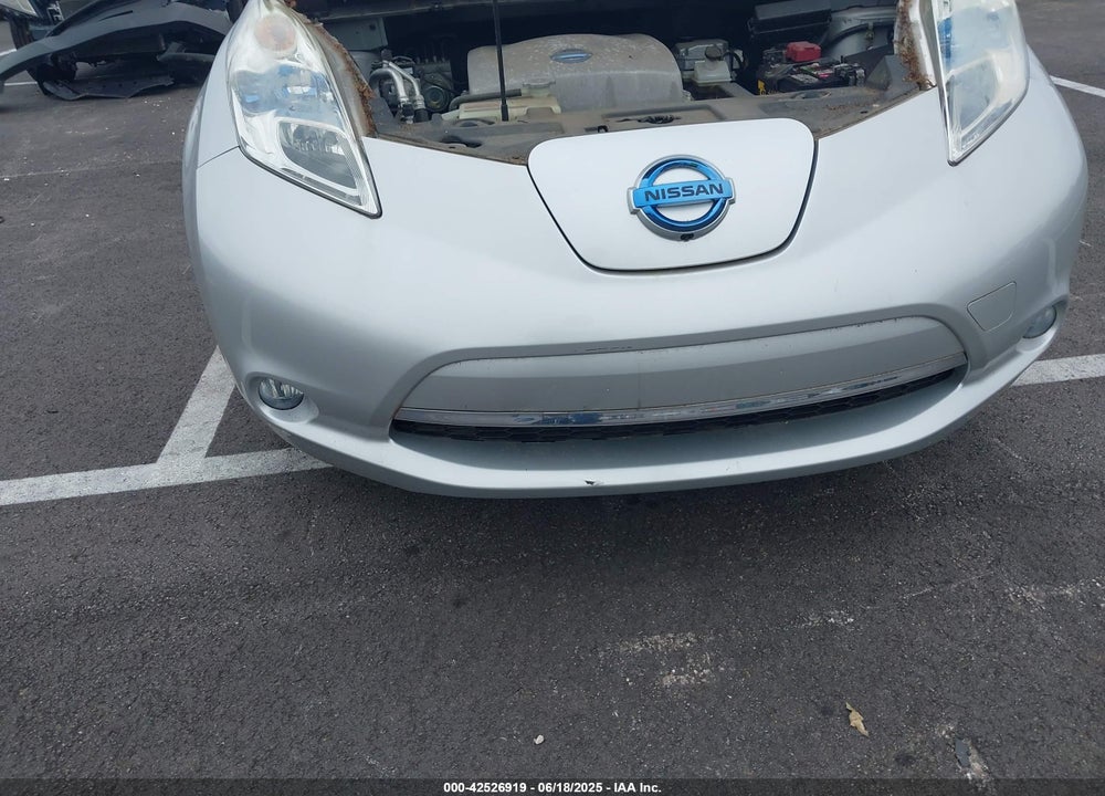 2013 NISSAN LEAF SL VIN: 1N4AZ0CP3DC404827