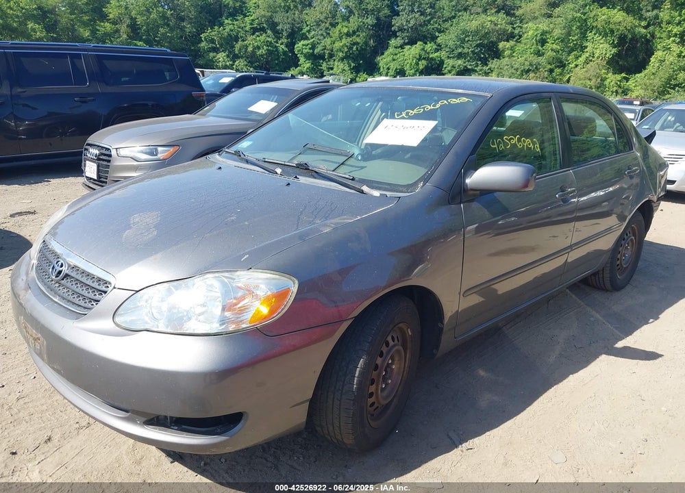 2008 TOYOTA COROLLA LE VIN: 2T1BR32E98C872249