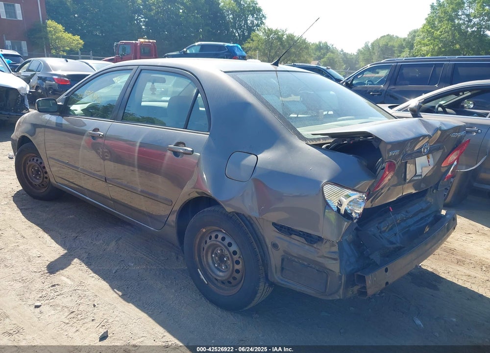2008 TOYOTA COROLLA LE VIN: 2T1BR32E98C872249