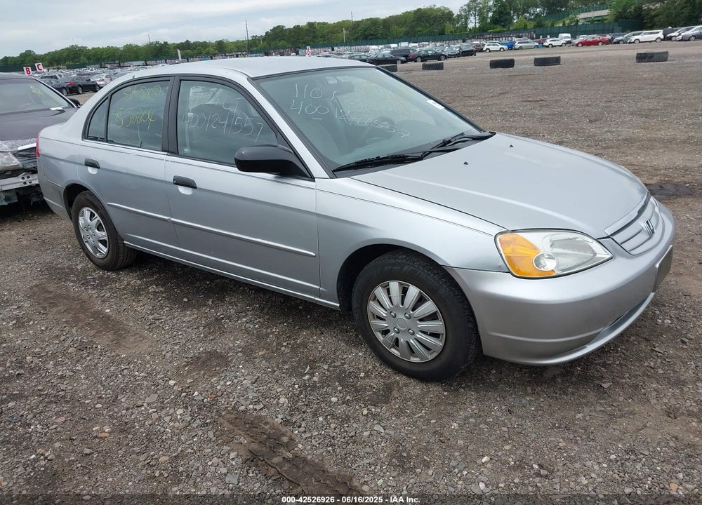 2001 HONDA CIVIC LX VIN: 2HGES16531H518725