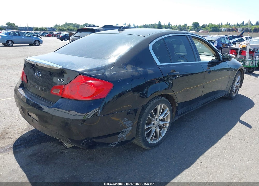 2007 INFINITI G35 VIN: JNKBV61E87M717125