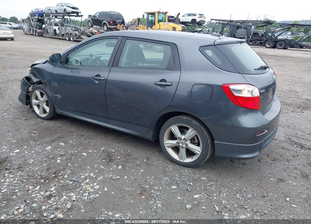 2009 TOYOTA MATRIX S VIN: 2T1KE40E69C017871