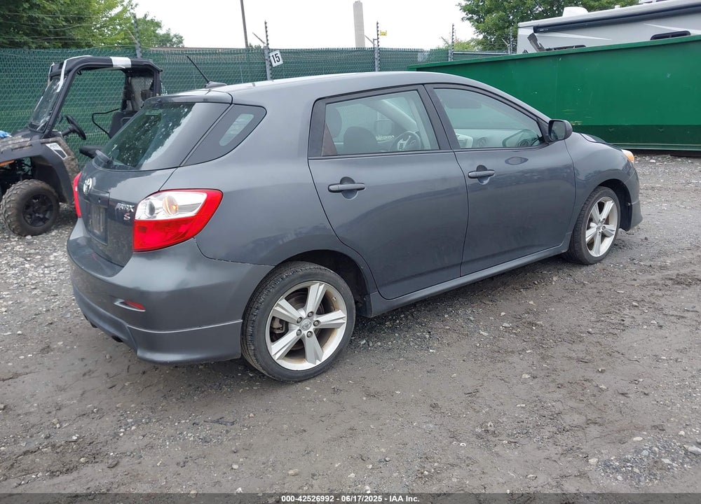 2009 TOYOTA MATRIX S VIN: 2T1KE40E69C017871